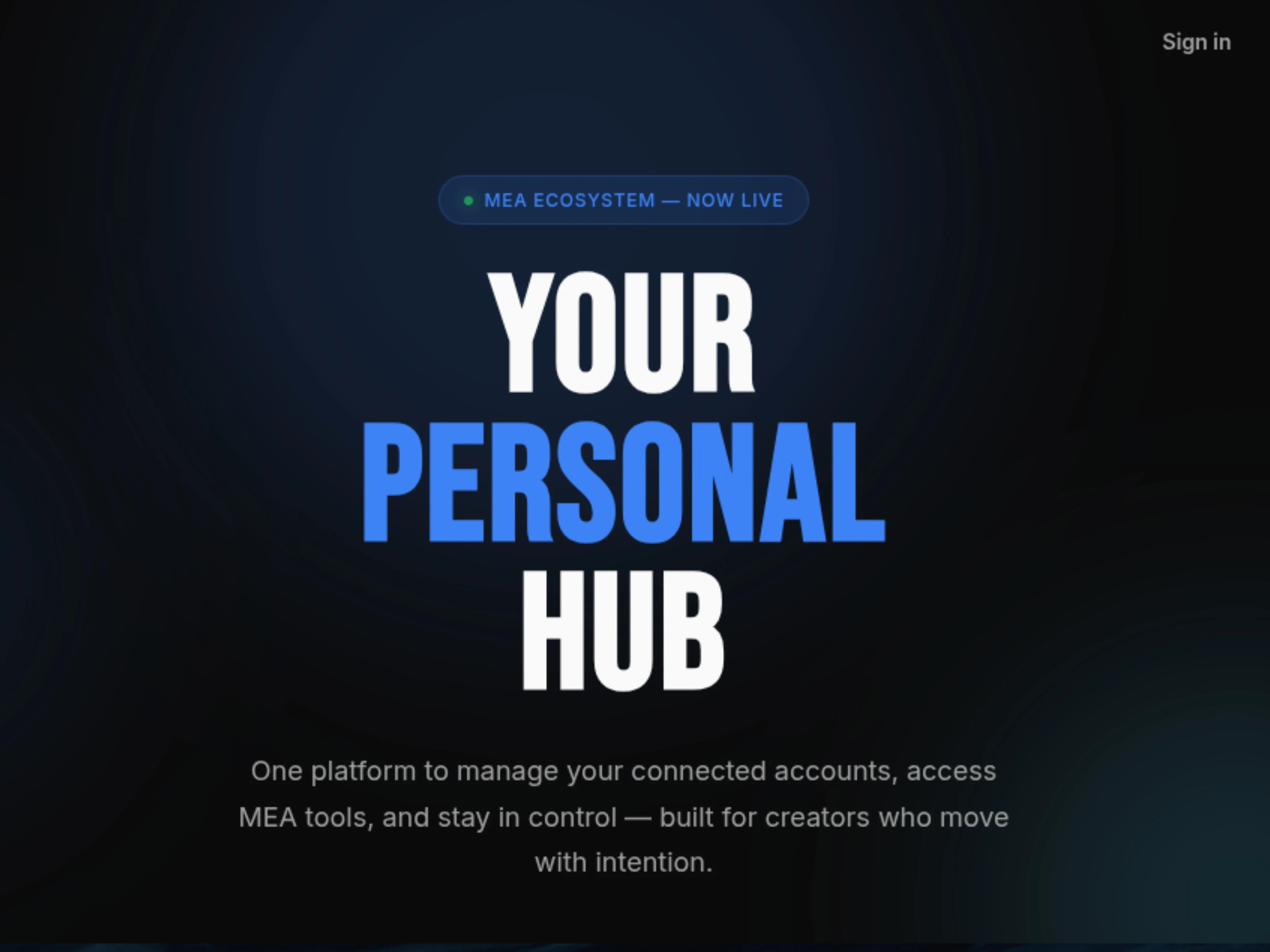 MEA Hub